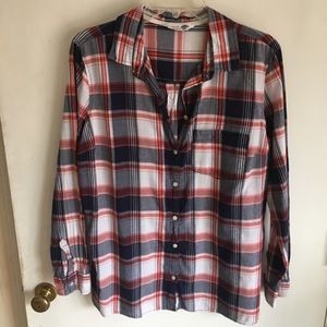Plaid old navy shirt
